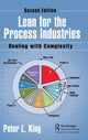 Book cover of: Lean for the Process Industries. By: Peter L. King