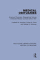 Book cover of: Medical Obituaries. By: Lisabeth M. Holloway
