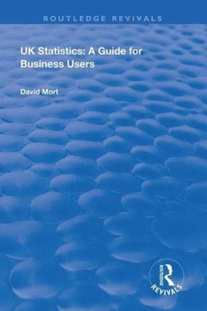 Book cover of: UK Statistics. By: David Mort