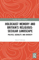 Book cover of: Holocaust Memory and Britain’s Religious-Secular Landscape. By: David Tollerton
