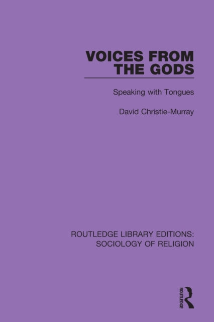 Book cover of: Voices from the Gods. By: David Christie-Murray
