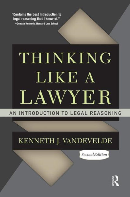 Book cover of: Thinking Like a Lawyer. By: Kenneth J. Vandevelde