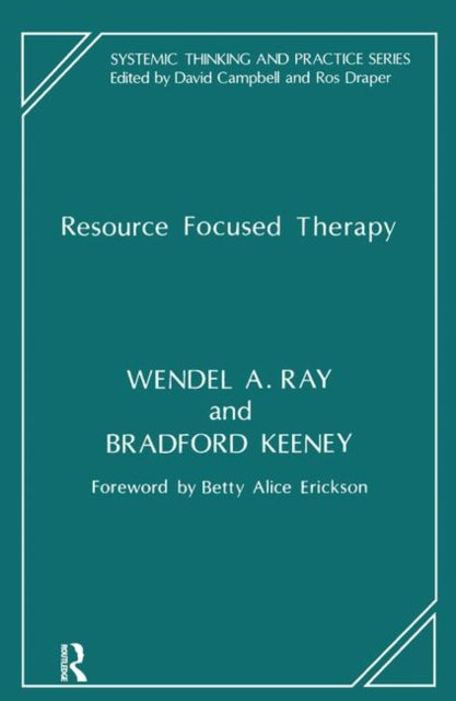 Book cover of: Resource Focused Therapy