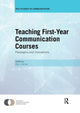 Book cover of: Teaching First-Year Communication Courses. By: Pat J. Gehrke