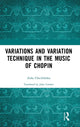 Book cover of: Variations and Variation Technique in the Music of Chopin. By: Zofia Chechlińska