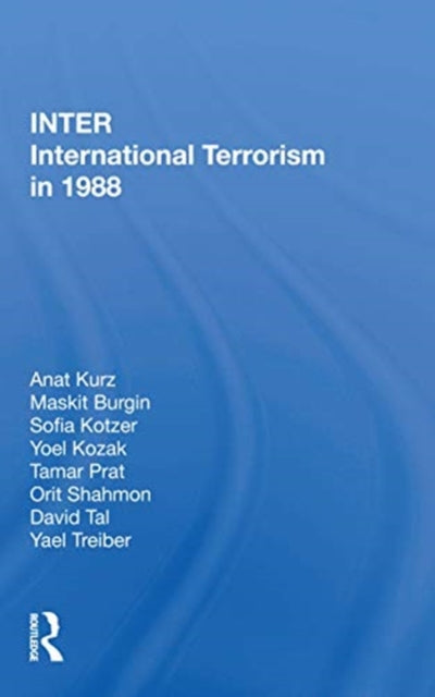 Book cover of: International Terrorism In 1988