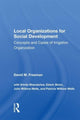 Book cover of: Local Organizations For Social Development. By: David M. Freeman