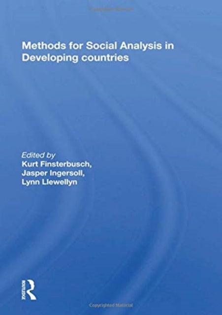 Book cover of: Methods for Social Analysis in Developing Countries. By: Kurt Finsterbusch