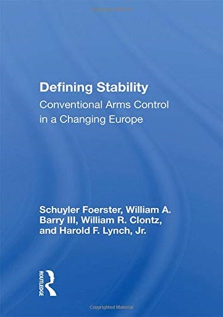 Book cover of: Defining Stability. By: Schuyler Foerster