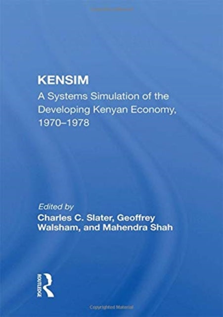 Book cover of: Kensim Syst Dev Kenya. By: Slater, Charles C.