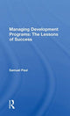 Book cover of: Managing Development Programs. By: Samuel Paul