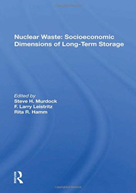 Book cover of: Nuclear Waste. By: Steve H. Murdock