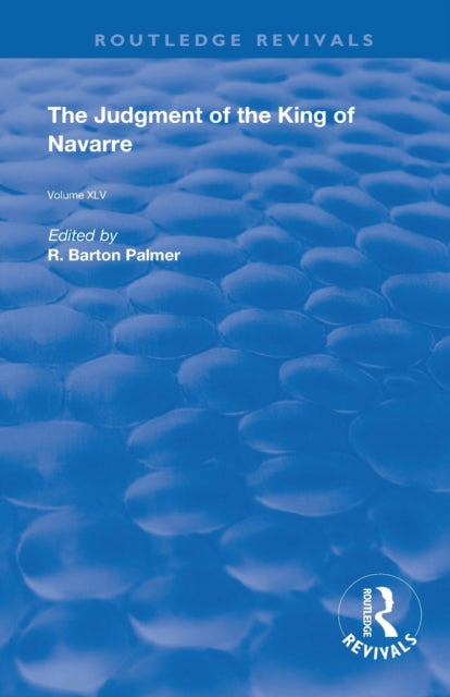 Book cover of: Judgment of the King of Navarre. By: Guillaume De Machaut