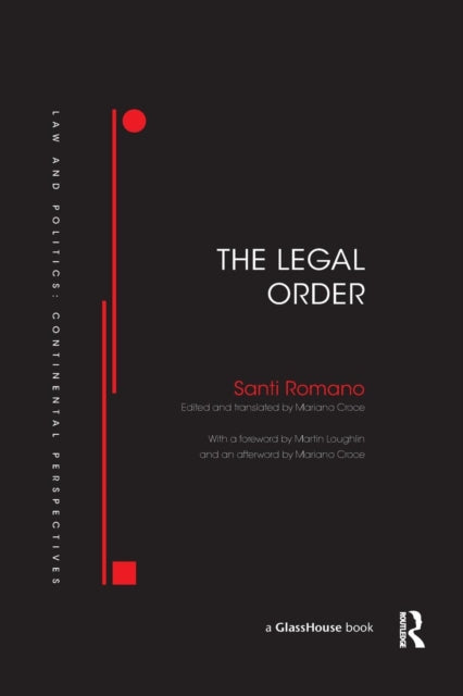 Book cover of: Legal Order. By: Santi Romano