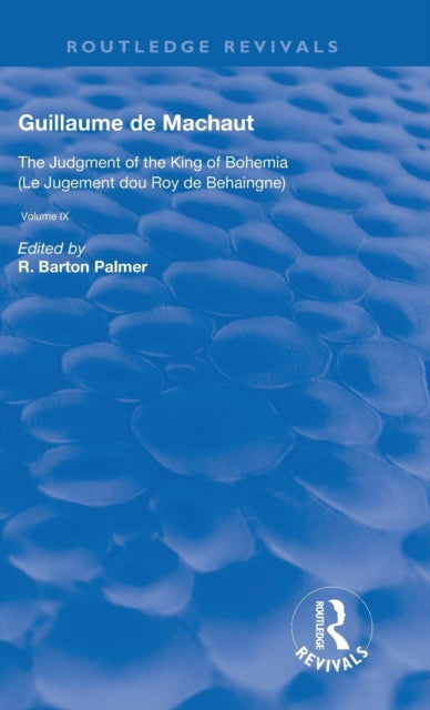 Book cover of: Judgement of the King of Bohemia. By: Guillaume de Mauchaut