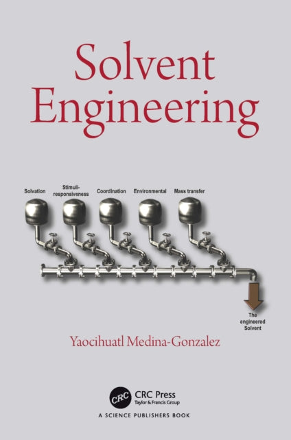 Book cover of: Solvent Engineering. By: Yaocihuatl Medina-Gonzalez