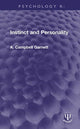 Book cover of: Instinct and Personality. By: A. Campbell Garnett