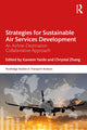 Book cover of: Strategies for Sustainable Air Services Development. By: Chrystal Zhang