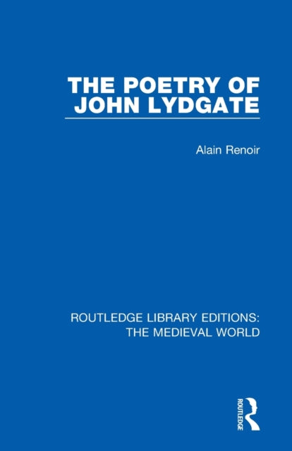 Book cover of: Poetry of John Lydgate