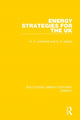 Book cover of: Energy Strategies for the UK. By: Stephen Littlechild