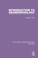 Book cover of: Introduction to Geomorphology. By: Alistair F. Pitty
