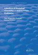 Book cover of: Literature Of Analytical Chemistry. By: Tibor Braun
