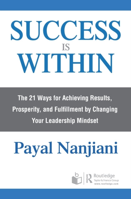 Book cover of: Success Is Within. By: Payal Nanjiani