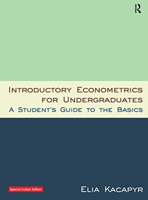 Book cover of: INTRODUCTORY ECONOMETRICS FOR UNDERGRADU