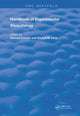 Book cover of: Handbook of Experimental Stomatology. By: Samuel Dreizen
