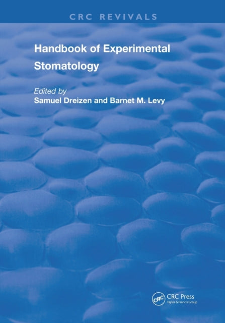 Book cover of: Handbook of Experimental Stomatology. By: S. Dreizen