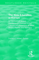 Book cover of: New Education in Europe. By: Frederick W. Roman