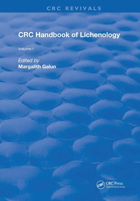 Book cover of: Handbook of Lichenology. By: Margalith Galun