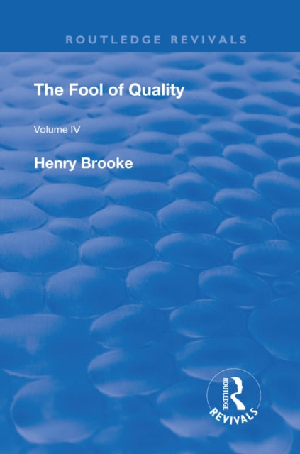 Book cover of: Fool of Quality. By: Henry Brooke