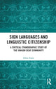 Book cover of: Sign Languages and Linguistic Citizenship. By: Ellen Foote