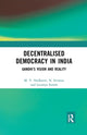 Book cover of: Decentralised Democracy in India. By: M. V. Nadkarni