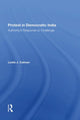 Book cover of: Protest In Democratic India. By: Leslie J. Calman