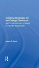 Book cover of: Teaching Strategies For The College Classroom. By: James R. Davis