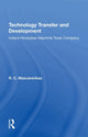 Book cover of: Technology Transfer And Development. By: R. C. Mascarenhas
