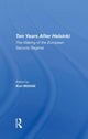 Book cover of: Ten Years After Helsinki. By: Kari Mottola