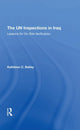 Book cover of: Un Inspections In Iraq. By: Kathleen C. Bailey