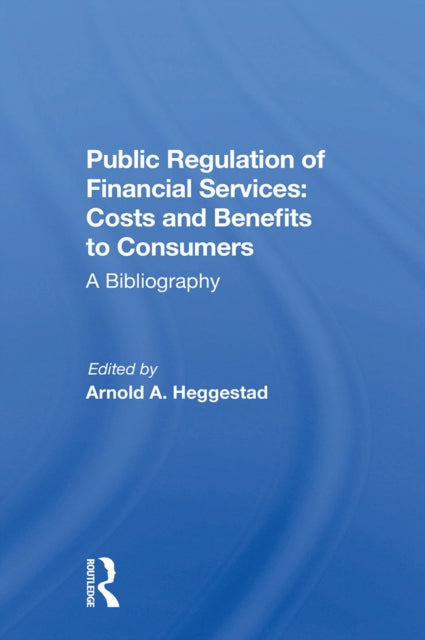 Book cover of: Public Regulation Financ