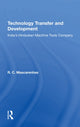 Book cover of: Technology Transfer And Development. By: R. C. Mascarenhas