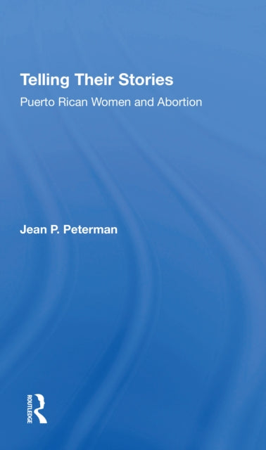 Book cover of: Telling Their Stories. By: Jean Peterman