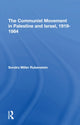 Book cover of: Communist Movement In Palestine And Israel, 19191984. By: Sondra Miller Rubenstein