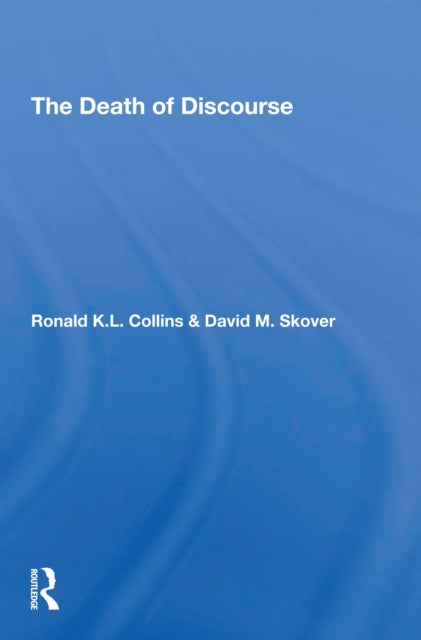 Book cover of: Death Of Discourse. By: Ronald K. L. Collins