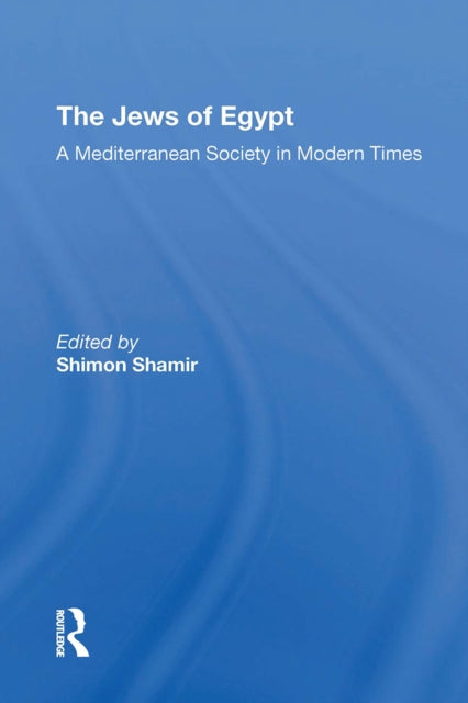 Book cover of: Jews of Egypt. By: Shimon Shamir