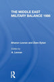 Book cover of: Middle East Military Balance 1986. By: Aharon Levran