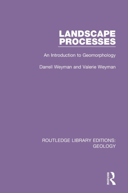 Book cover of: Landscape Processes. By: Darrell Weyman