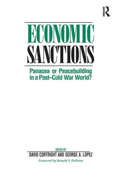 Book cover of: Economic Sanctions. By: David Cortright