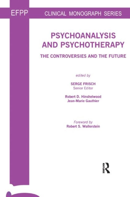 Book cover of: Psychoanalysis and Psychotherapy. By: Serge Frisch
